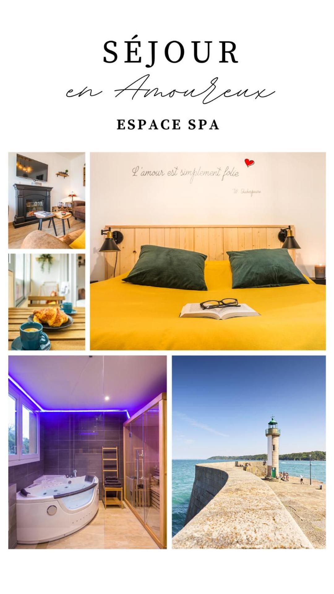 Escapade En Bord De Mer Avec Sauna Et Spa Prives Binic Dış mekan fotoğraf